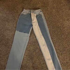 pacsun light wash high waisted jeans